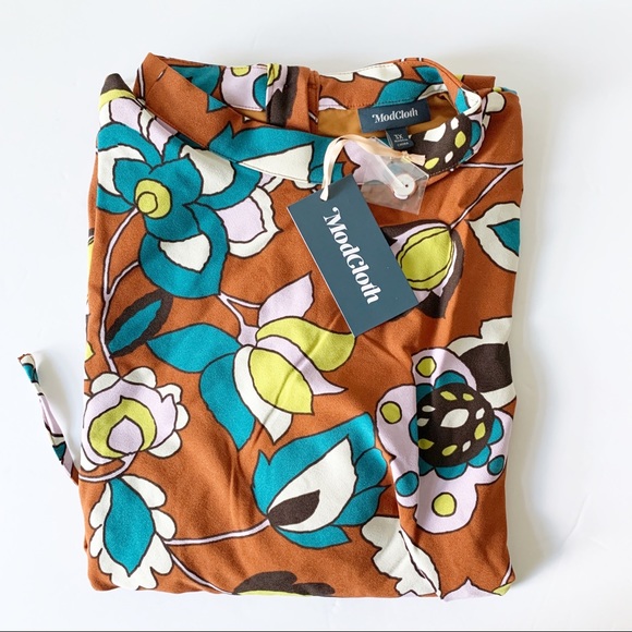 NWT Modcloth In With Excitement 60’s Retro Dress - Picture 3 of 3